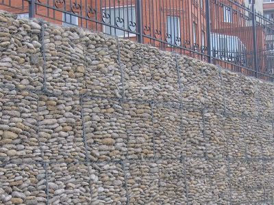 石籠網應用于廣陽島護岸二期工程施工